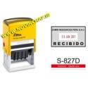 مهر اتوماتیک شاینی تاریخ دار S827D